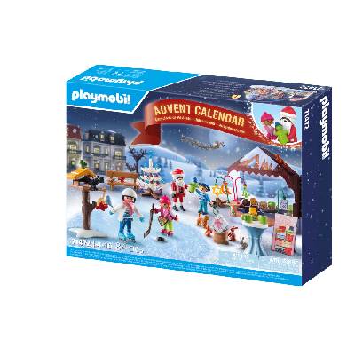 PLAYMOBIL 71472 Adventný kalendár Výlet na vianočné trhy