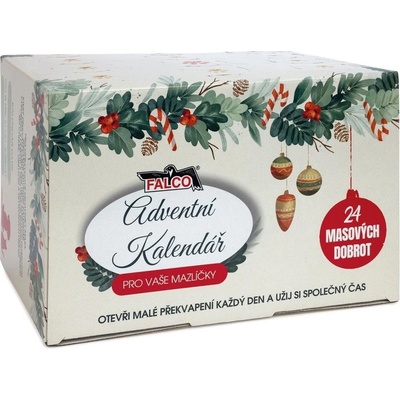 Sokol Falco Falco Adventní kalendář pro psy a kočky 24 x 120 g