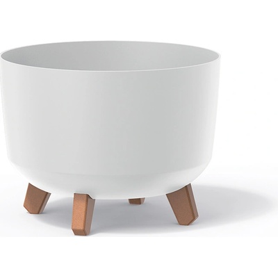 Prosperplast Květináč GRACIA STANDARD 28,5 cm bílý