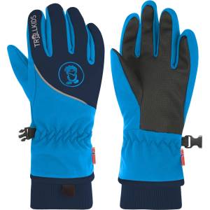 Trollkids Детски ръкавици Trollkids Kid's Trolltunga Glove - Navy / Medium Blue - размер 4, 5 (202-3092-0412)