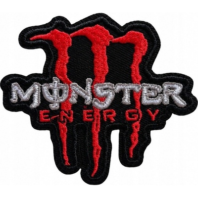 Nášivka Monster Energy - červená