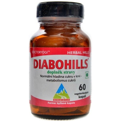 Herbal Hills Diabohills Bylinné kapsule 60 kapsúl