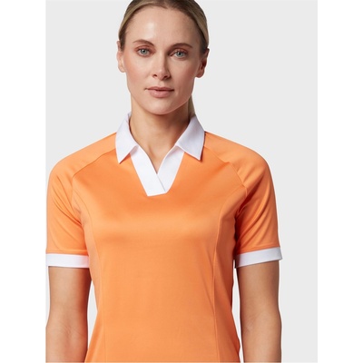Callaway Блуза с яка Callaway Women's Short-Sleeve Performance Polo Shirt - Nectarine
