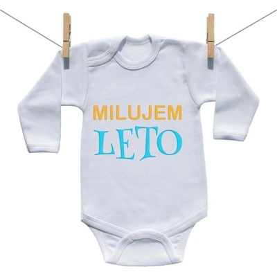 Boodyy Body s dlhým rukávom Milujem leto