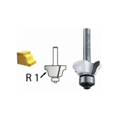 MAKITA Profilová fréza s ložiskem stopka 6 mm,28,6x13x55 mm D-48810