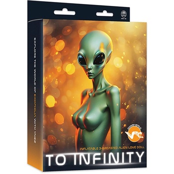 NMC To Infinity Inflatable 3-Breasted Alien Love Doll 41SFA
