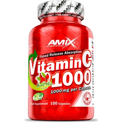 Amix Vitamin C 1000 mg 100 kapslí