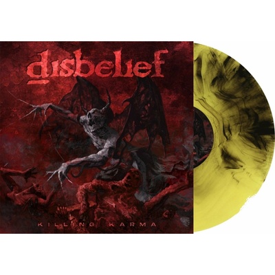 Disbelief - Killing Karma (Limited Edition) (Fire Marbled) LP