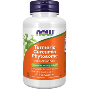 NOW NOW Curcumin Phytosome, 60 Veg Capsules