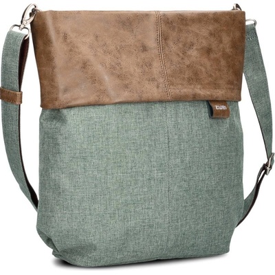 Zwei kabelka crossbody Olli OT12 OCE Ocean modrozelená