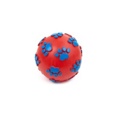 JK ANIMALS Vinylový míč tlapky 12 cm