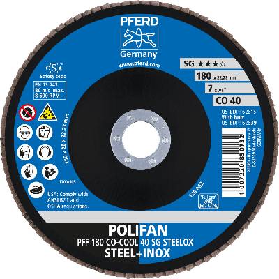 Pferd lamelový brúsny kotúč 180 mm 67660485