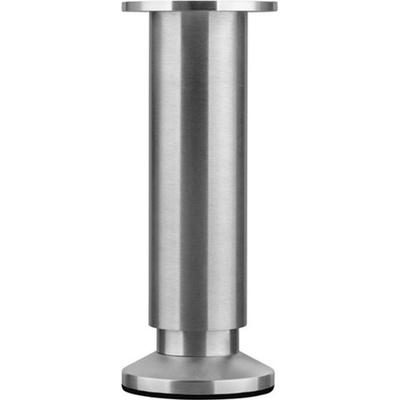 Walteco Nábytková noha průměr 38mm výškově nastavitelná 150-165 mm 250 kg, broušený hliník 50511