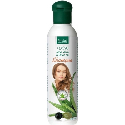Finclub šampon na vlasy Aloe Vera & Olivový olej 250 ml