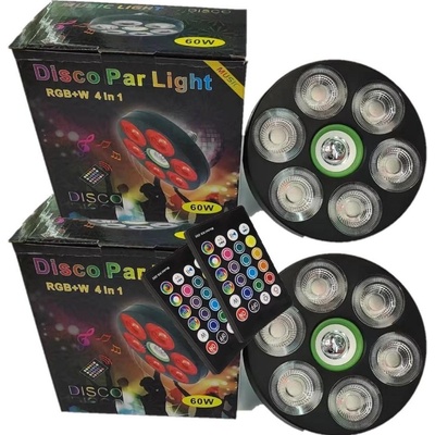 DiscoBulbLamp LED RGB диско лампа с фасунга 4 в 1 - DiscoBulbLamp (SN122036122036)