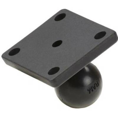 Obdélníkový adaptér, kovový, AMPS vzor děr, RAM Mounts RAM MOUNTS M021-050
