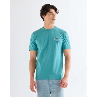 Wrangler 112377983 SMALL AMERICANA TEE Brittany Blue