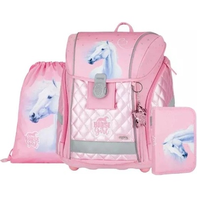 KARTON P+P Horse Romantic: Premium One ученически комплект раница - 3 части (0-13726)