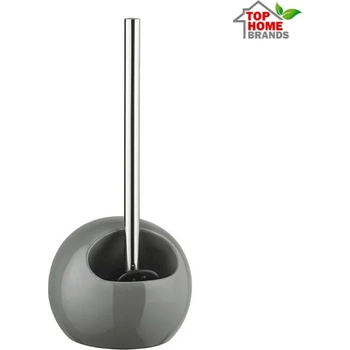 Image 1 of WENKO Четка и поставка за тоалетна Wenko Rimless, сива