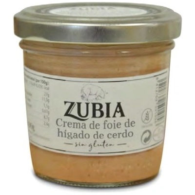 Zubia Patés Krém z vepřových jater Crema de Foie 100 g