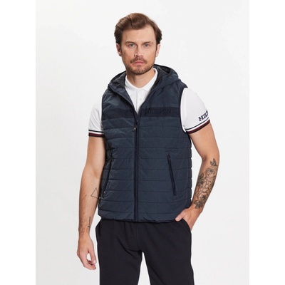 Tommy Hilfiger pánská vesta MW0MW31637 tmavě modrá