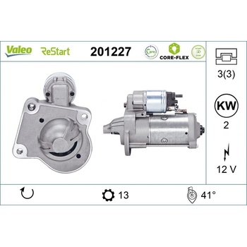 Startér VALEO 201227