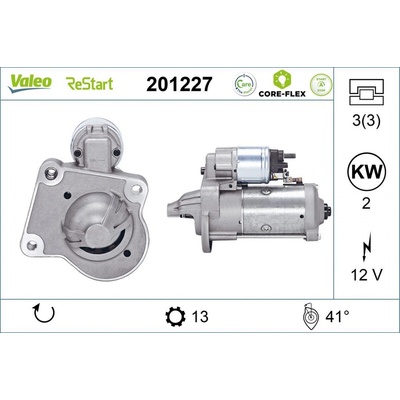 Startér VALEO 201227