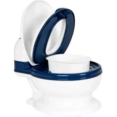 EcoToys HA-P05 Nočník s odnímatelnou vložkou WC prkénka uzavírací tmavě modrá