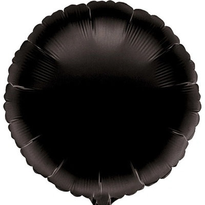 Amscan Balónek fóliový kruh Black