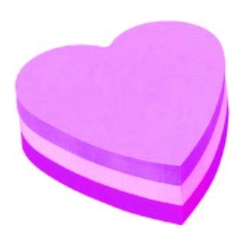 ЛИСТЧЕТА САМОЗАЛЕПВАЩИ 3М 70Х70 225Л СЪРЦЕ