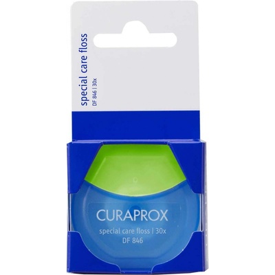 Curaprox DF 846 zubná niť implant saver 30 ks