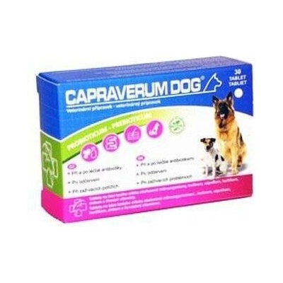 Capraverum Dog probioticum-prebioticum 30 tbl