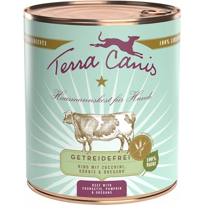 Terra Canis hovädzie s cuketou, tekvicou a oregánom 6 x 800 g