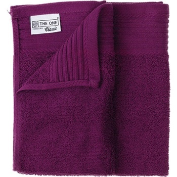 The One Towelling T1 30 Plum 30 x 50 cm