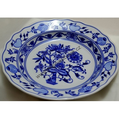 Český porcelán Dubí Talíř porcelán bílý hluboký 24 cm – Zboží Mobilmania