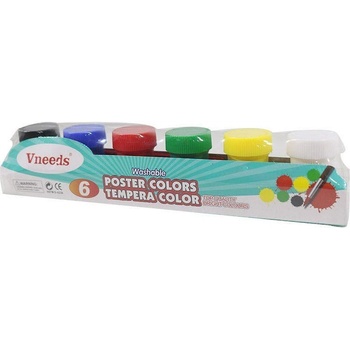 Image 1 of Темперни бои 6 цвята, 20 мл