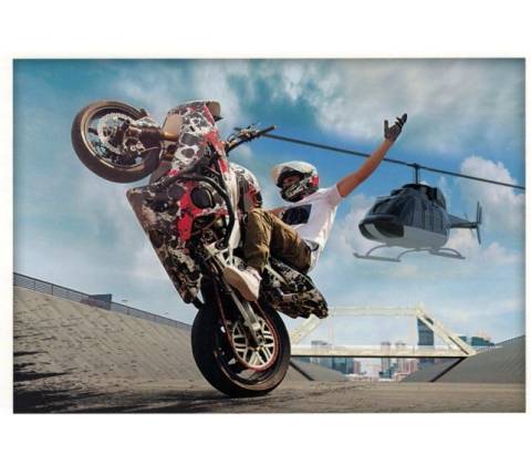 Pohlednice Moto freestyle