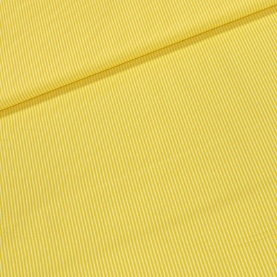Bavlněné plátno 1361101/36 tenký žlutý proužek, š.150cm (látka v metráži)