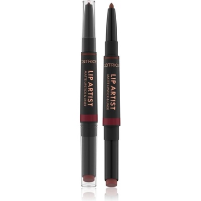 Catrice Lip Artist Matte Lipstick & Liner rtěnka + tužka na rty s matným efektem 040 Sisters By Heart 1,74 g – Zboží Mobilmania