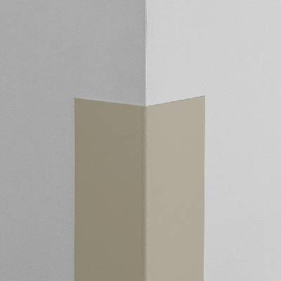 VMBal Plastová ochrana rohu LUX - BÍLÁ KÁVA - 65 x 65 mm x 1 m - standard