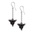 Alchemy gothic Обеци ALCHEMY GOTHIC - Black Rose Droppers - E472