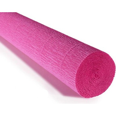 Italský krepový papír Cartotecnica Rossi 180g (50 x 250cm) - růžová 570