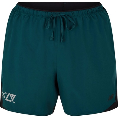 New Balance NB London Edition RC Essentials Running Short - Medusa Green