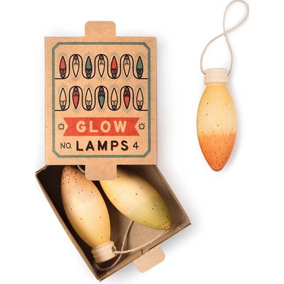 Grapat Glow Lamps dřevěná ozdoba
