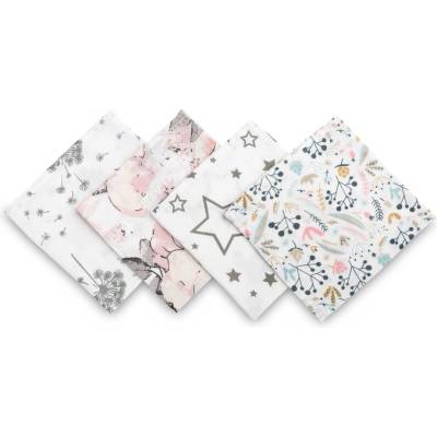 Sensillo Муселинови Кърпи 35X35 Spit Up Розови Sensillo