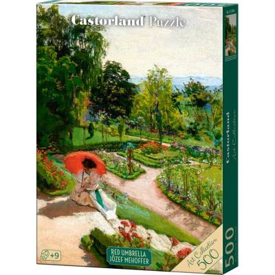 Castorland Пъзел Castorland от 500 части - Червен чадър (54046)