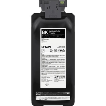 Epson SJIC48P-BK C13T55P140 за ColorWorks, лъскав черен (glossy black) касета с мастило (C13T55P140)