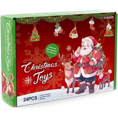 Popron.cz Kreativní sada tvoření vánočních ozdob Christmas Toys – Zboží Dáma