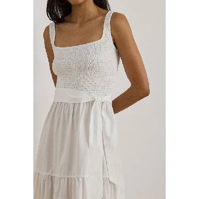 Ralph Lauren разкроена рокля от памук (200P09118)