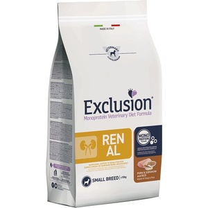 Exclusion Renal Small pork, sorghum & rice 2 kg